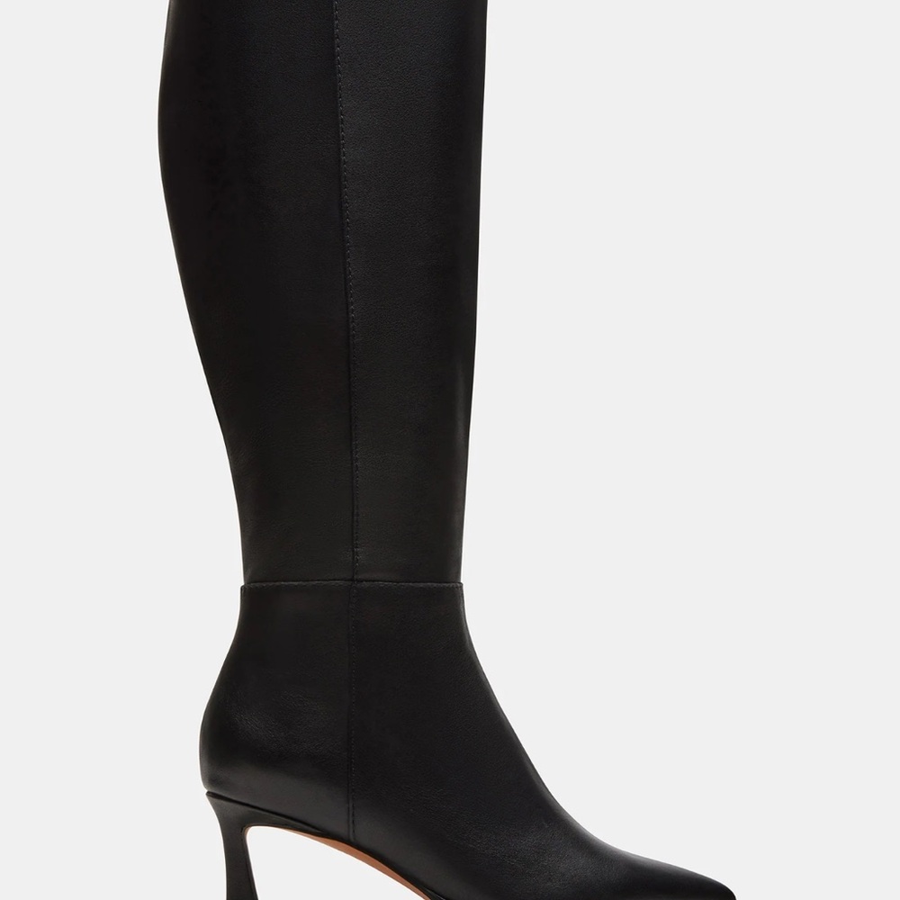 Steve Madden Black Heeled Boots